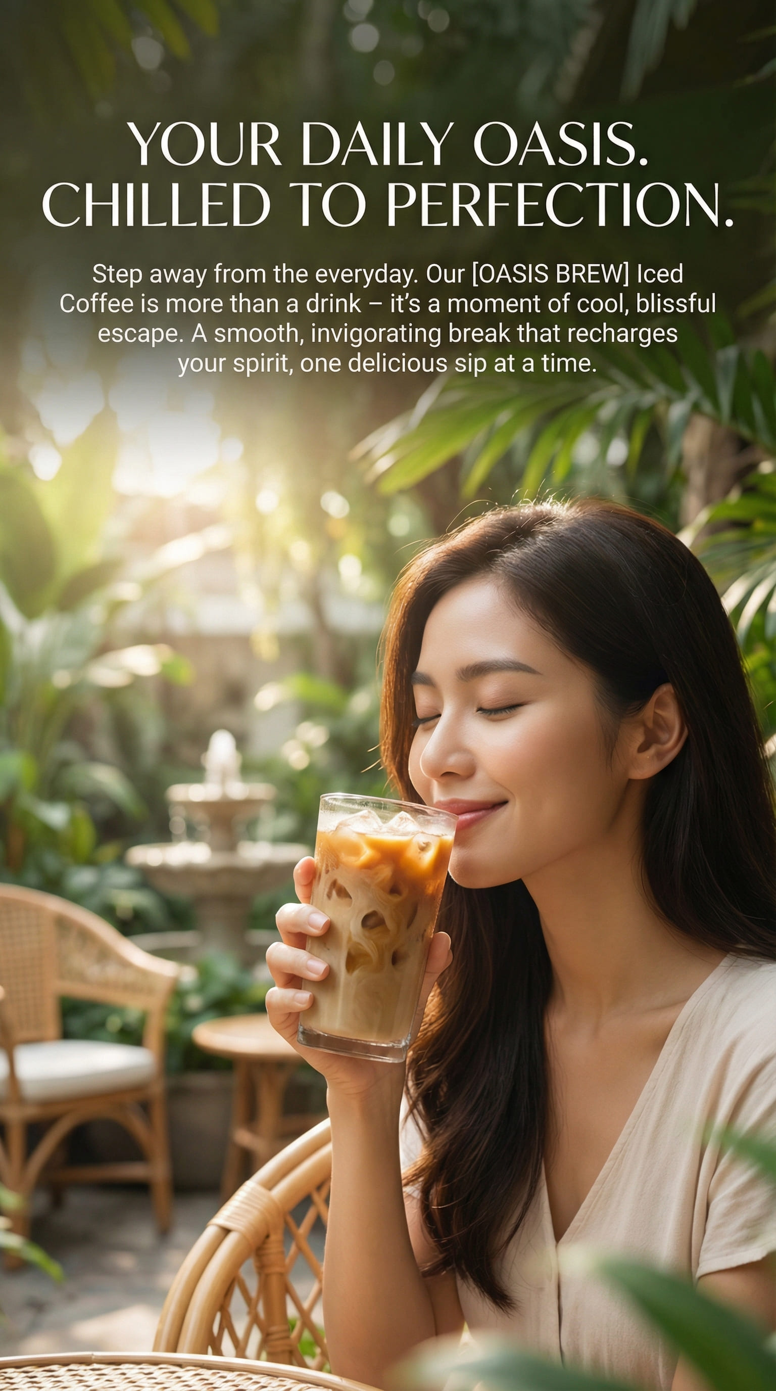 Generated Iced Coffee Ad